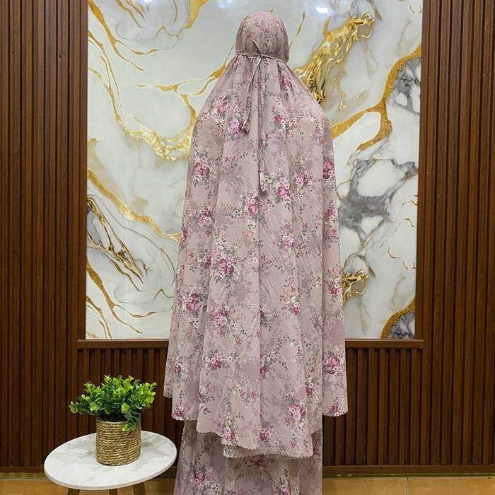 [FREE SAJADAH] MUKENA TRAVELING PARASUT KOREA LEMBUT