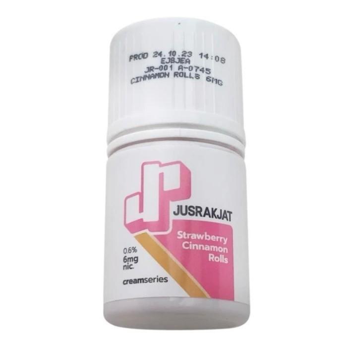 [FREEBASE] JUSRAKJAT STRAWBERRY CINNAMON ROLLS 60ML