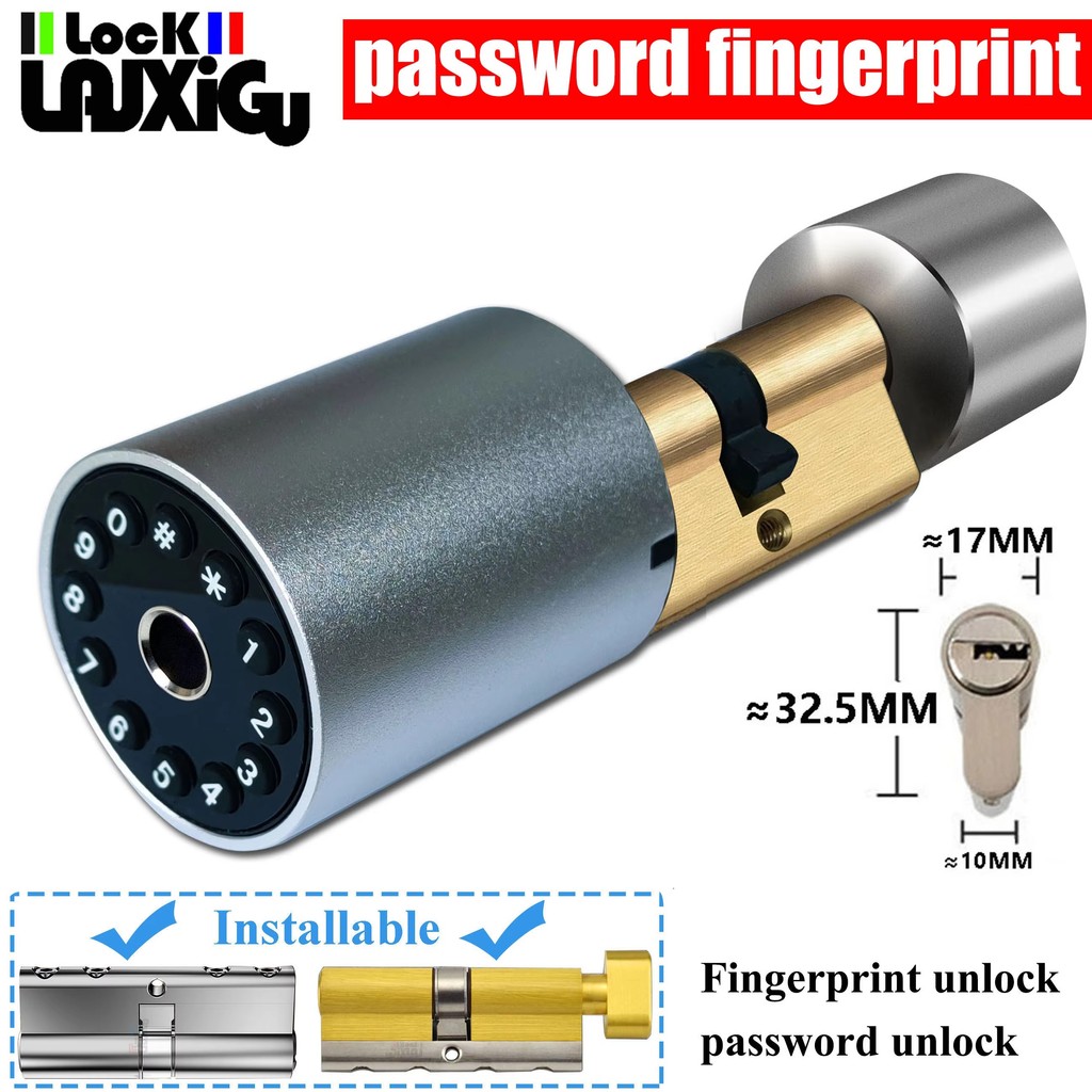 Variable size password lock Fingerprint door lock Smart door lock Outdoor door lock Electronic lock