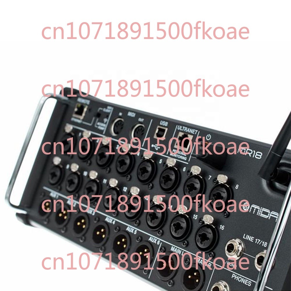 Midas Mr18 Digital Mixer With Midas Microphone Preamps 18-Channel Pa Sound System Audio Console
