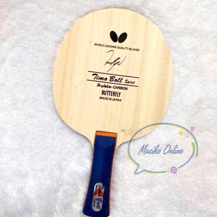 BUTTERFLY TIMOBOLL SPIRIT FL~ KAYU BET PINGPONG TIMOBOLL SPIRIT