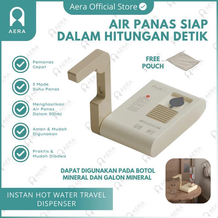 Dispenser Air Lipat Portabel 5 Suhu Panas Dispenser Pemanas Air Instan Ketel Listrik Mini Portabel