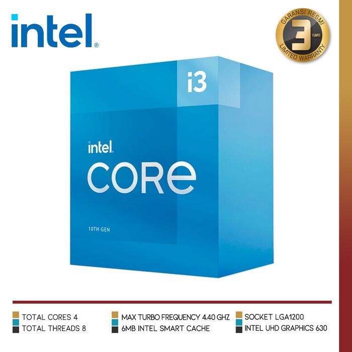 INTEL CORE I3 10105 Processor Intel Gen 10 Comet Lake LGA 1200