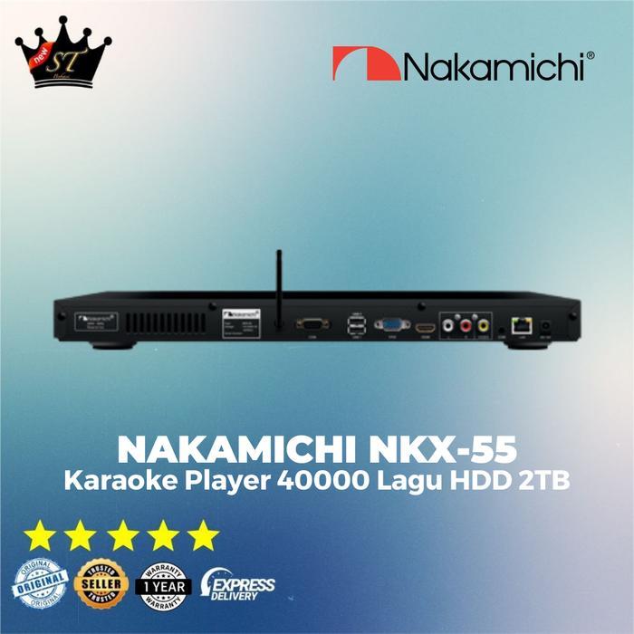 Nakamichi Nkx-55 Nkx55 Mesin Karaoke Player Machine Hdmi Vga Hdd