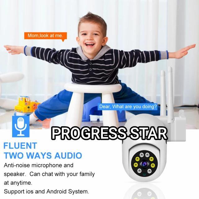 Terbaru Ip Cam Cctv Outdoor Speed Dome V380 360 Derajat Ptz Wireless