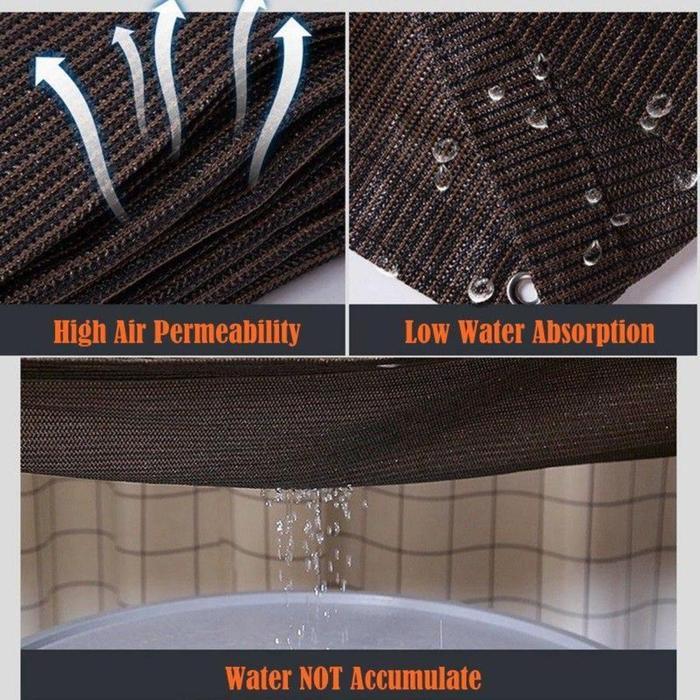 Allieuka Paranet 95 % Brown Sunscreen Net/Outdoor Shading Net/Garden Net Greenhouse Net Shading Net