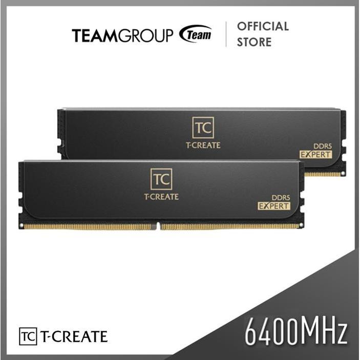 Teamgroup Memory T-CREATE EXPERT DDR5 2x16GB 6400Mhz - Black