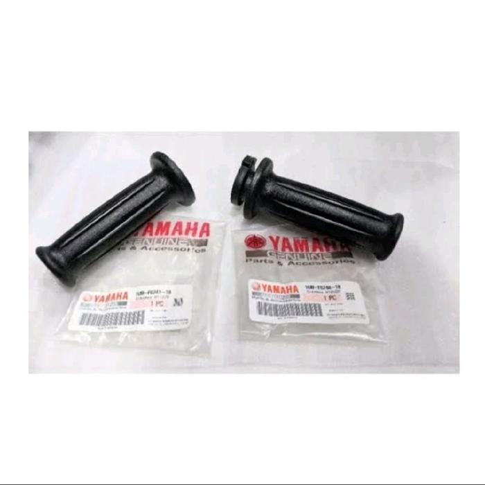 HANDGRIP KANAN KIRI YAMAHA FINO FI 115 FINO FI 125 ORIGINAL YGP