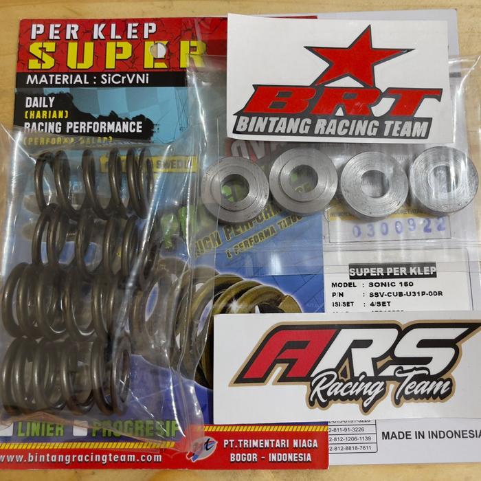 Per Klep Brt Sonic . Supra Gtr . Cbr 150 . Cb 150 . Progresif