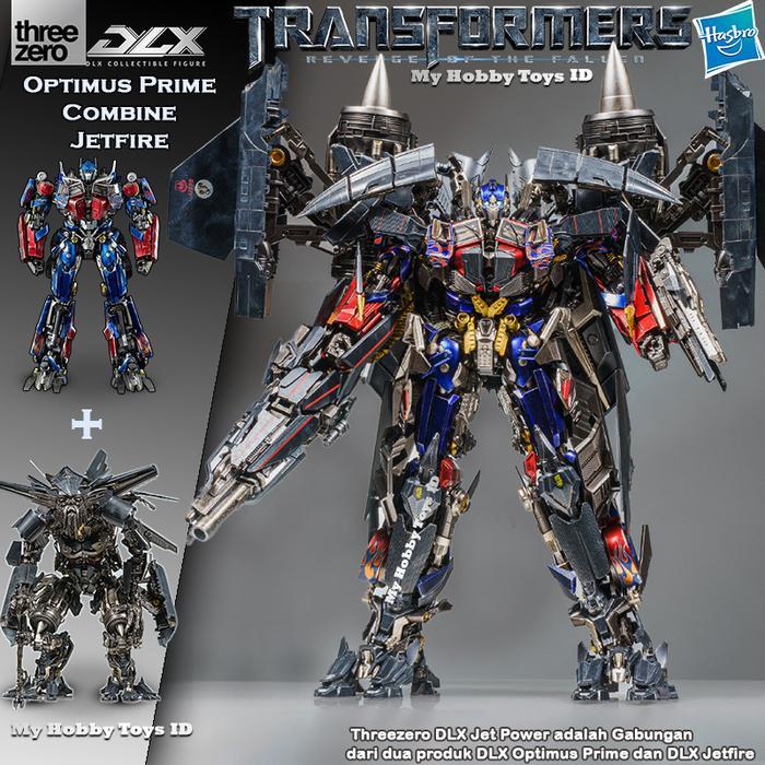 SALE [100% ORI] THREEZERO DLX ROBOT TRANSFORMERS OPTIMUS PRIME JETFIRE READYY