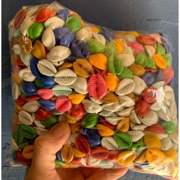 kerang mainan kerang laut mainan isi satu kilo besar murah premium nat