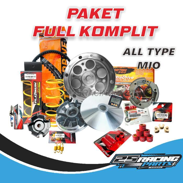 Paket Cvt Komplit Mio J - X Ride 115 Yamaha Upgrade Full Kirian Cvt Fi - Mio Karbu Paket Full Racing