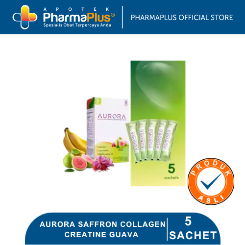 Aurora Saffron Collagen Creatine Guava 5 Sachet