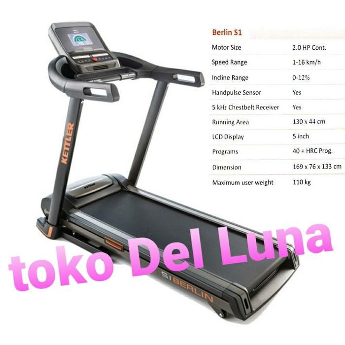 treadmill kettler berlin s1 original garansi resmi