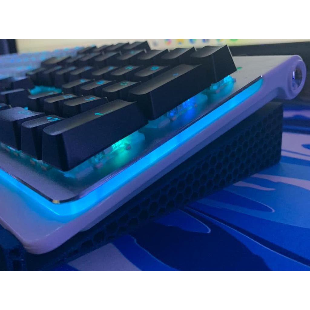 Stand Keyboard Mekanik Riser Honeycomb Keyboard Laptop Angled Keyboard Stand Ergonomis Modern Minima