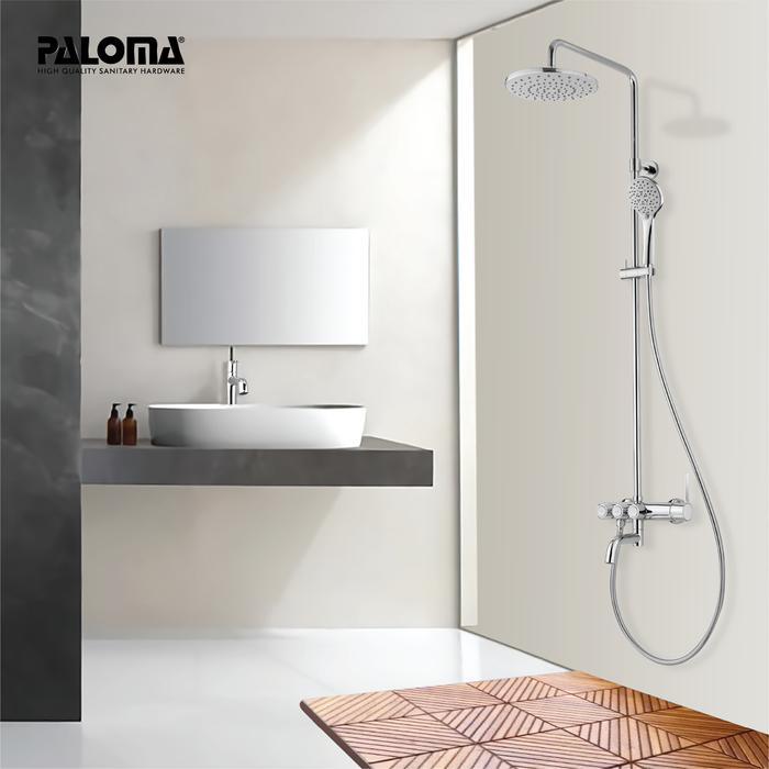 kmcb- Paloma Fcp 3308 Shower Tiang Set Column Mandi Keran Kran Panas Dingin