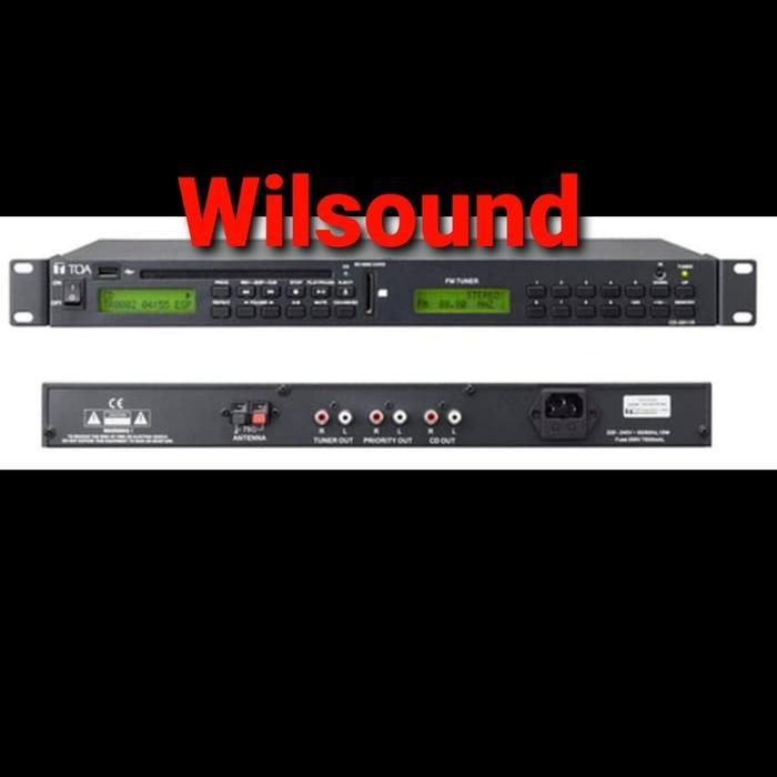 Toa Z Cd2011R Cd Player Fm Tunner Toa 2011R Original