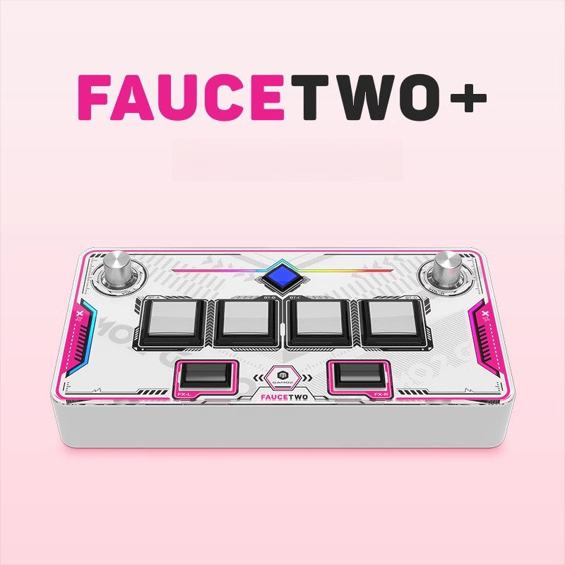 Faucetwo+ Sdvx Djmax Controller Arcade Music Game Rhythm Game Console Mini Sound Voltex Joystick
