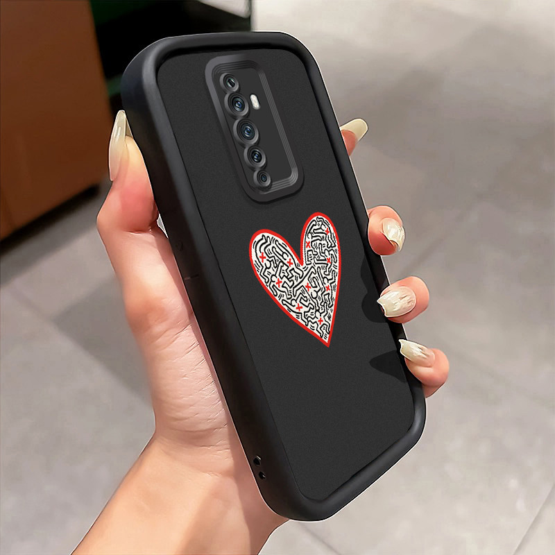 Casing Hp Untuk OPPO Reno 2F Reno 2Z Reno2 F Reno2 Z Case Casing Wajah harimau pola Kasus HP Tangga 
