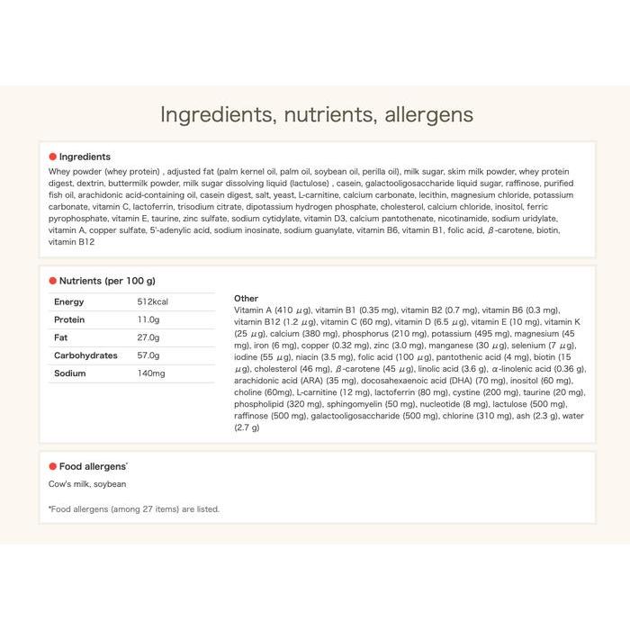 Susu Formula ALERGI Jepang Morinaga Eakachan Siap Kirim