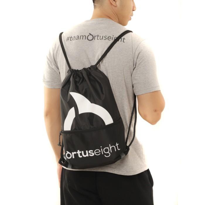 5y4j- Ortuseight Ortus String Bag Black White
