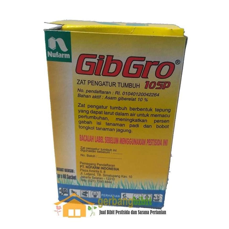 HS7 Pupuk ZPT Gibgro 10 sp GA3 Asam giberelat GRATIS ONGKIRZU814