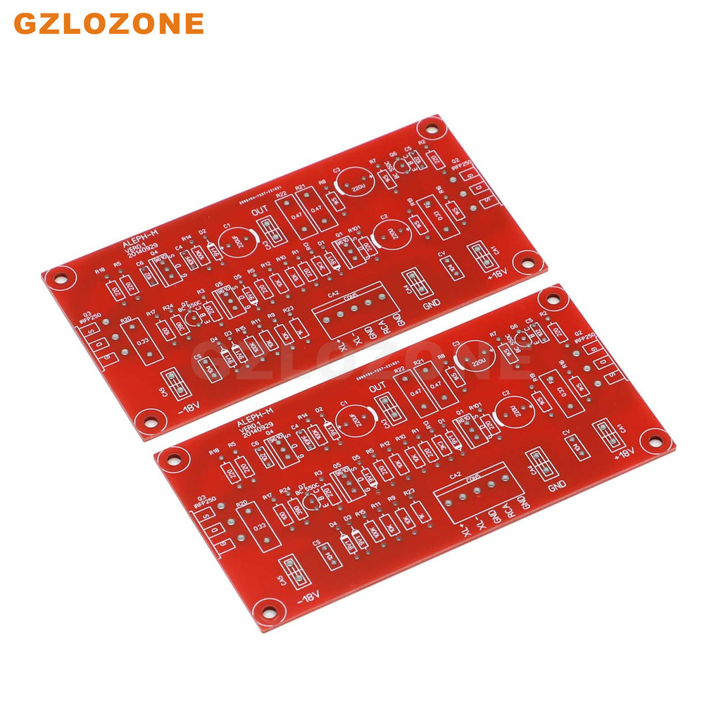 One Pair Stereo Pass Aleph-M 16W Pure Class A Power Amplifier Bare Pcb
