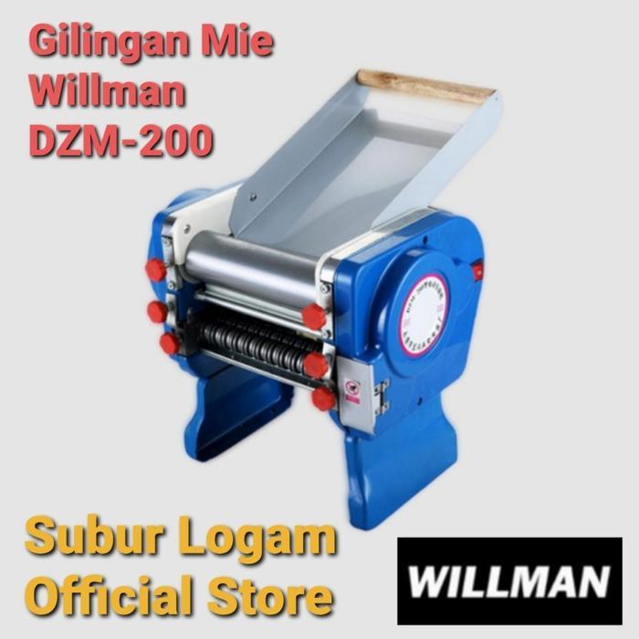 WILLMAN DZM-200 Mesin Gilingan Mie Listrik 2mm & 6mm Stainless Steel DZM200 DZM 200 - WILLMAN DZM 20
