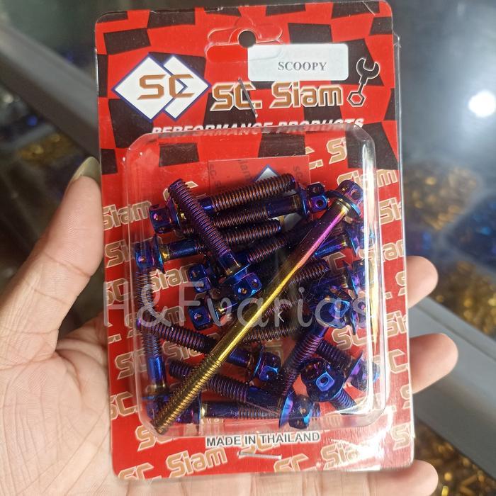 Baut Cvt Scoopy Beat Carbu Beat Fi 2014 Probolt Original Thailand