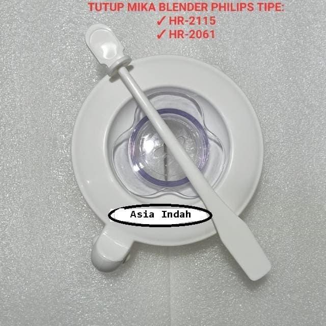 Ini Murah Philips Sparepart Tutup Blender Mika / Plastik Set Original