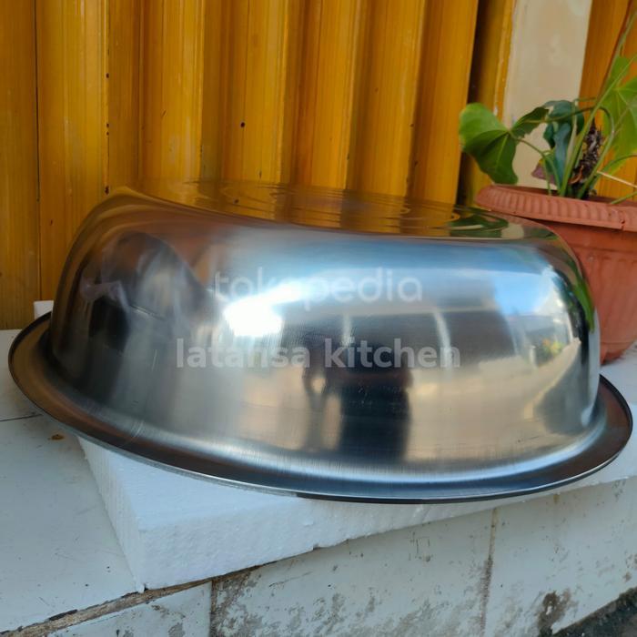 Komodo Baskom Stainless Steel 50cm Baskom Besar Stainless 50 Cm