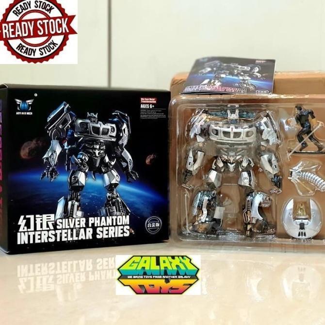Aoyi Mech Bmb Ls-18 Autobot Jazz Mpm9 Transformers Ls18 Silver Phantom
