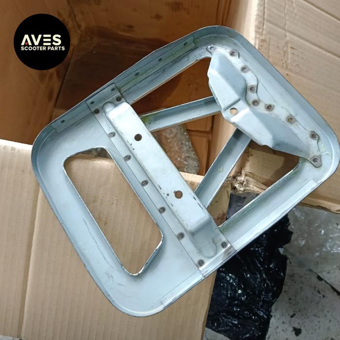 plat dudukan jok belakang vespa vbb sip