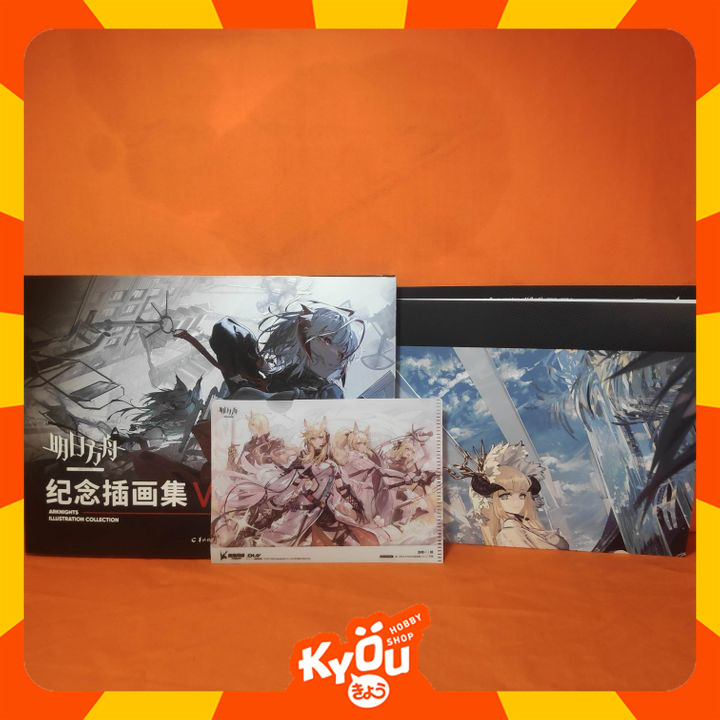 with Bonus Arknights Illustration Book / Memorial Artbook Collection Vol. 3