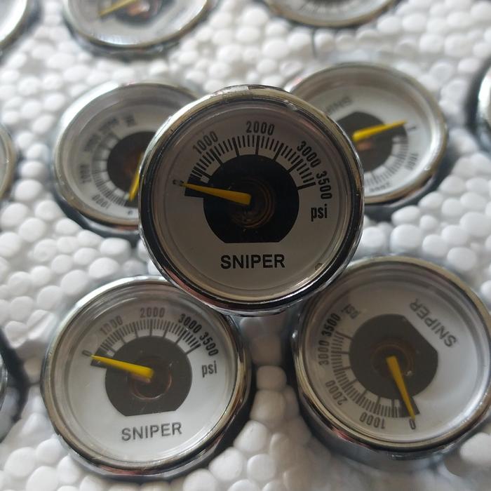 trialpeck- Manometer Od 25, Manometer Pcp, Manometer Kecil, Manometer, Mano Pcp