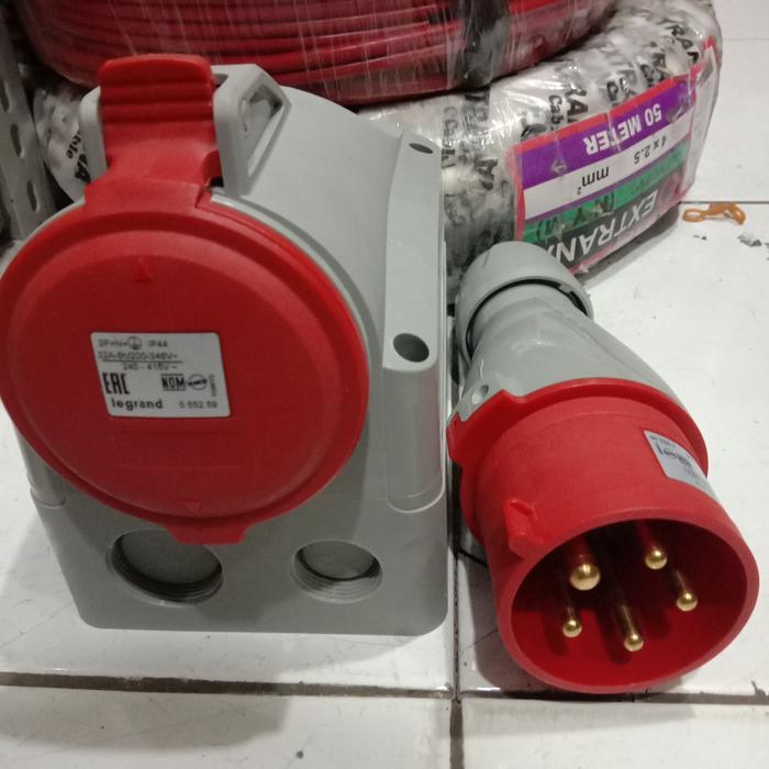 Murah stop kontak industri legrand 3p 5pin 32a Terlaris