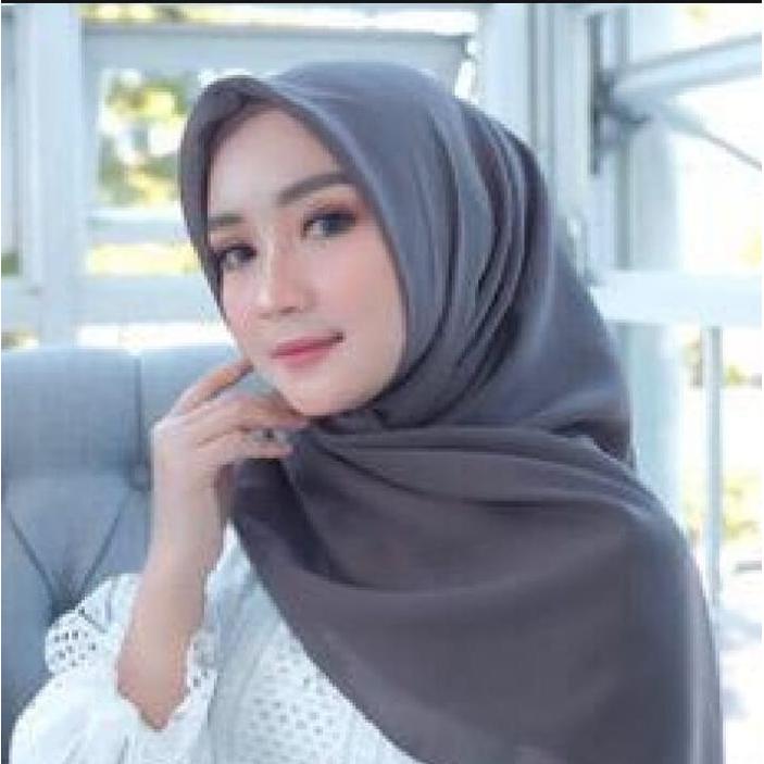 New- Jilbab polos tebal termurah kerudung segi empat anak sekolahan/ dewasa