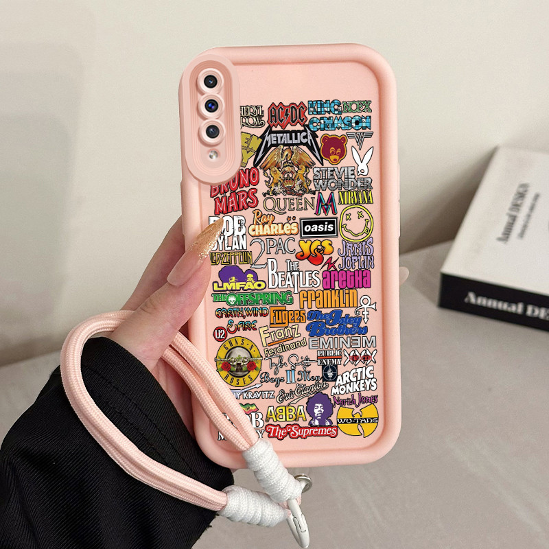 Casing Hp untuk Samsung Galaxy A50 A50s A30s Case Hp Silikon Softcase Kasing Kesing Cesing Berisi ta