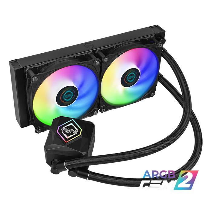 ICEBERG THERMAL ICEFLOE OASIS 240 AIO LIQUID COOLER PC BERGARANSI