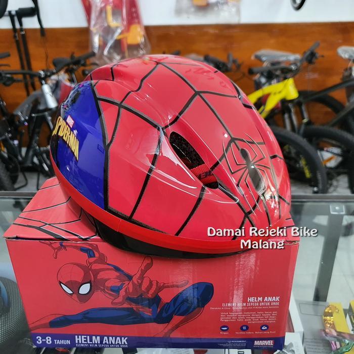 HELM SEPEDA ANAK RMB KARAKTER MARVEL DAN DISNEY