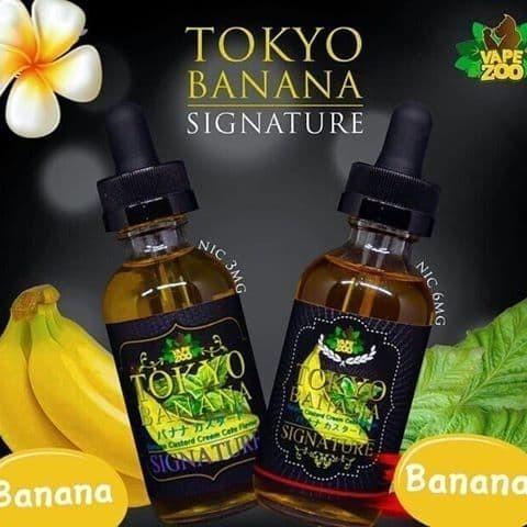 TOKYO BANANA SIGNATURE BANANA CUSTARD CREAM CAKE 60ML BY VAPEZOO