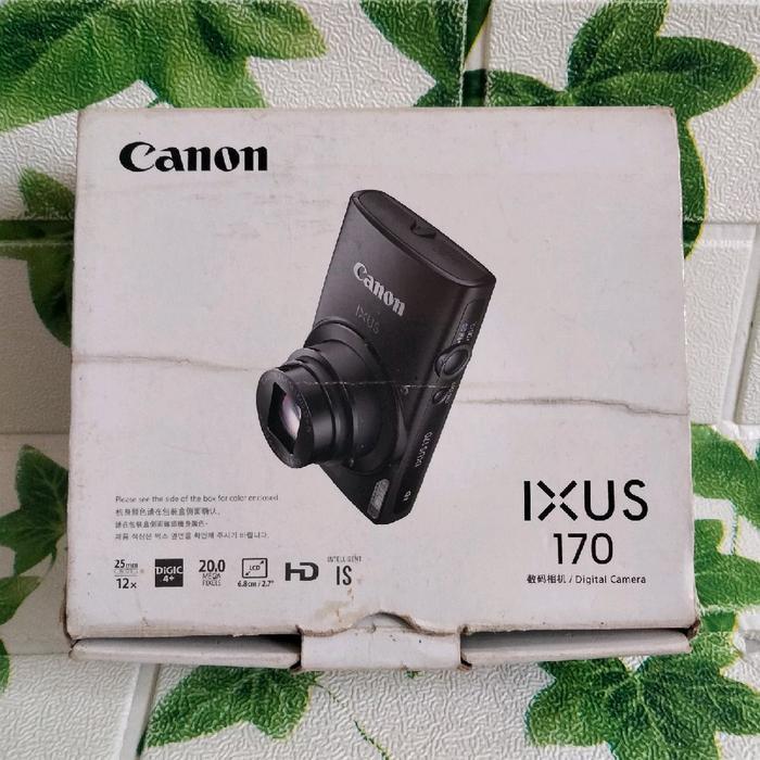 Dus Box Bekas Canon Ixus 170 Ready Stock