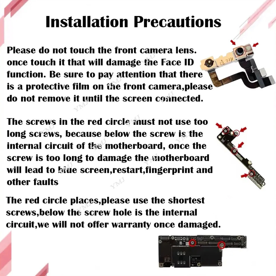 64Gb 128Gb 256Gb For Iphone Xr Logic Board Unlocked Mainboard With/No