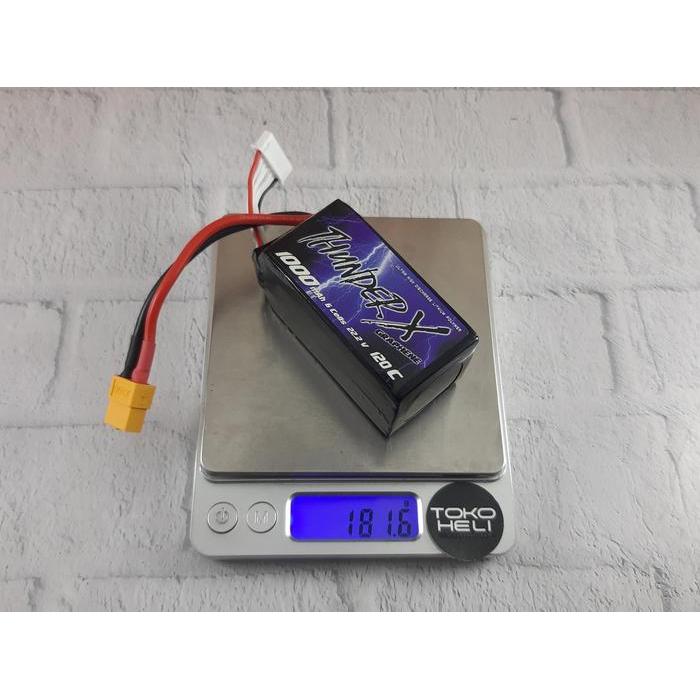 2zxv- Thunderx 120C 1000Mah 22.2V 6S Lipo Battery Xt60