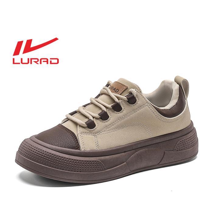 Lurad Sepatu Wanita New Arrival Model Kasual Hangout Santai Sneakers Cewek Bertali 3 Warna Sepatu