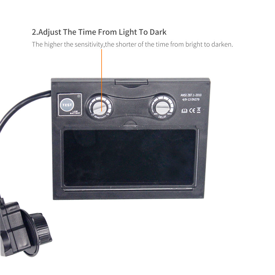 Solar Auto Darkening True Color Welding Mask/Helmet/Welder