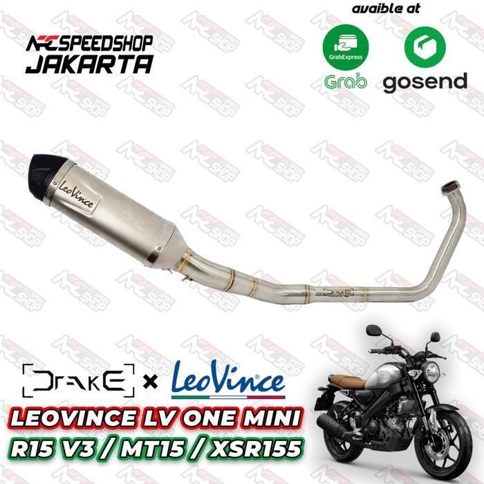 KNALPOT LEOVINCE LV ONE MINI XSR 155 FULLSYSTEM