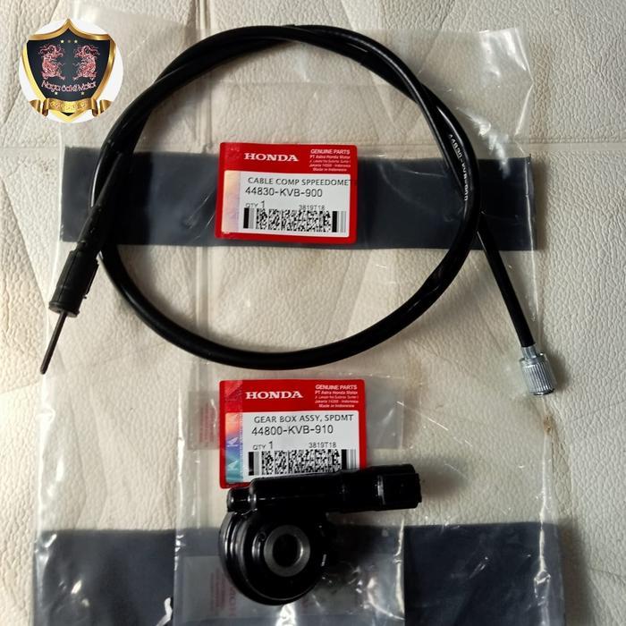 Kabel Speedometer + Gear Box Speedometer Beat Karbu Beat Fi Scoopy Spacy Vario 110 Karbu Kvb