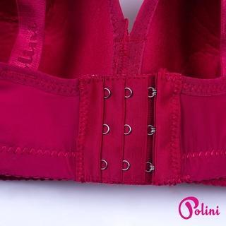 POLINI -Bra Jumbo Tanpa Kawat Busa Tipis Cup B/C Kait 3 555