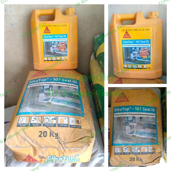 SIKA TOP SEAL 107 ID SET ( A + B ) SEMEN MORTAR ANTI BOCOR WATERPROOF